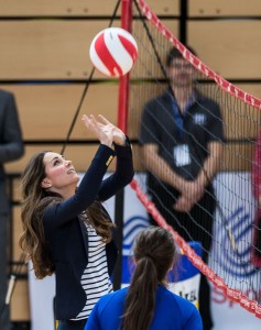 The Duchess Of Cambridge Attends A Sportaid Athlete Workshop