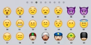 emoticons numerate 3