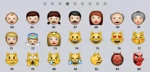 emoticons numerate 4