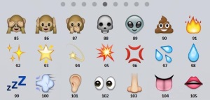 emoticons numerate 5