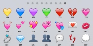 emoticons numerate 9