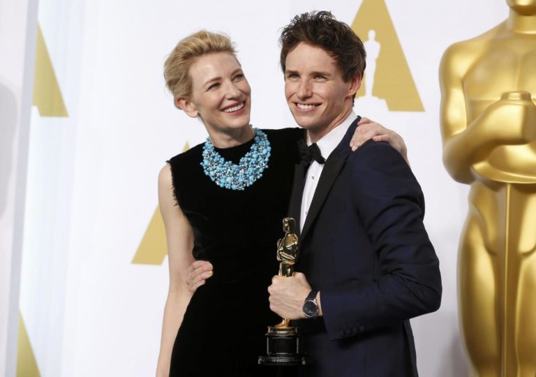 La Presse/Reuters -  Eddie Redmayne con Kate Blanchette