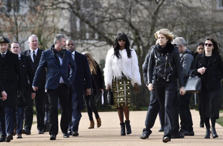 La Presse/Reuters- l'arrivo di Naomi Campbell