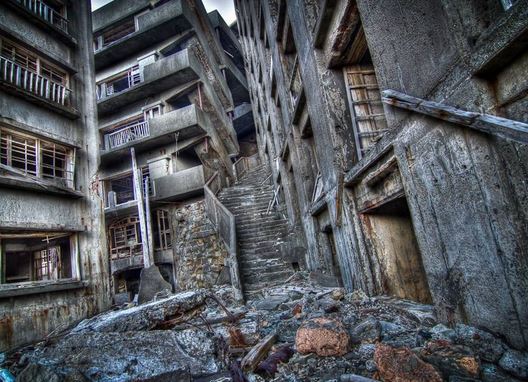 Hashima, isola del Giappone abbandonata