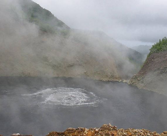 Il lago bollente Dominica